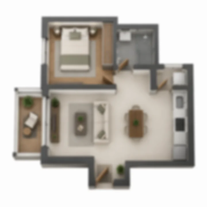 Newgen Bagalur 1 BHK · indicative floor plan Newgen Bagalur 1 BHK · indicative floor plan
